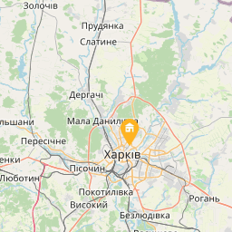 Апартаменты в центре Харькова на карті